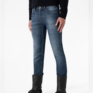Armani slim cut, five pocket, unique style, denim jeans for men